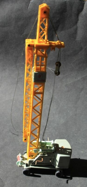 Siku Liebherr towercrane 4A V159 Plasticmodel 1961 with original box (3942)